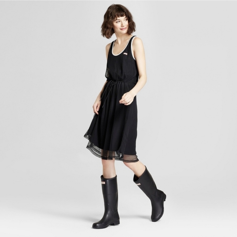 HUNTER FOR TARGET  black mesh dress